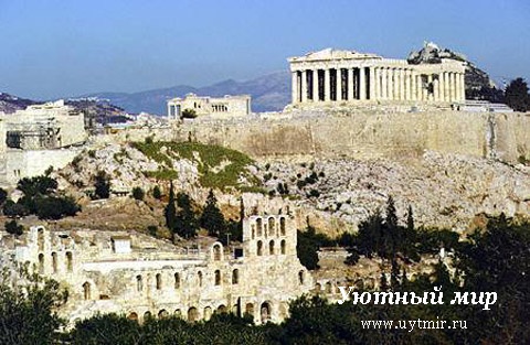 Греция Афины отдых туризм отели климат акрополь