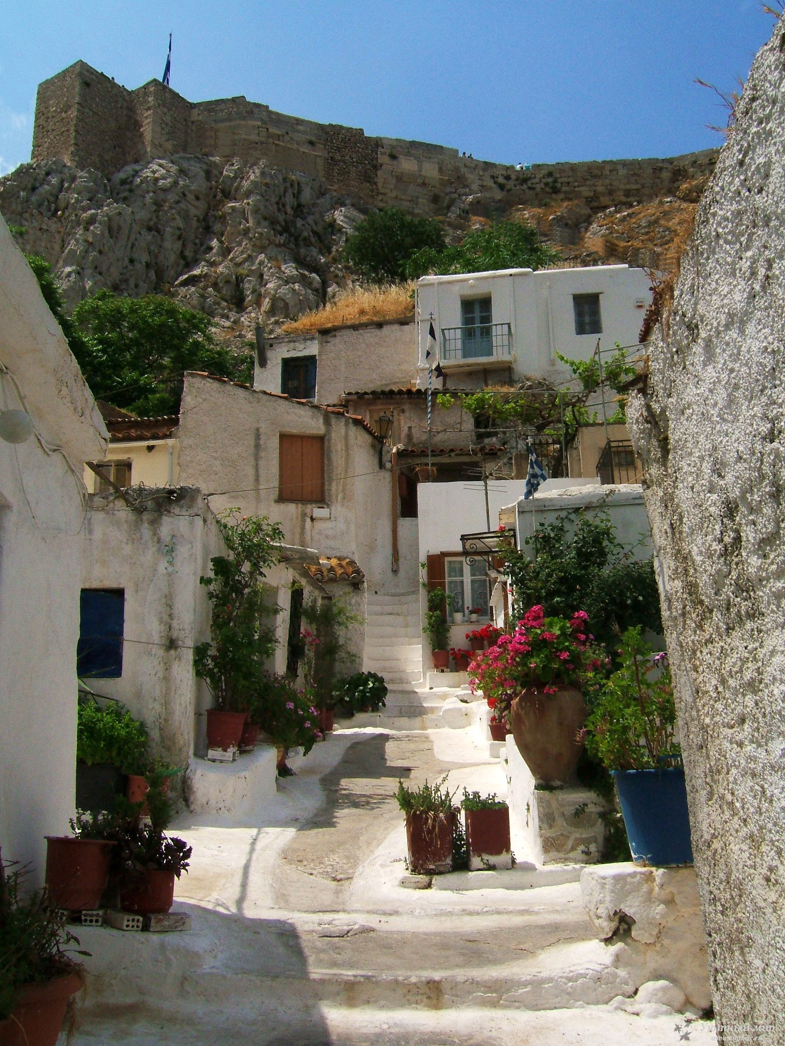 Греция Афины Плака отдых туризм